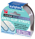 click here for more details on Sylglas Anti-Slip Strips and Discs