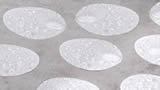 Anti-Slip Discs (white) applied to bathroom tiles